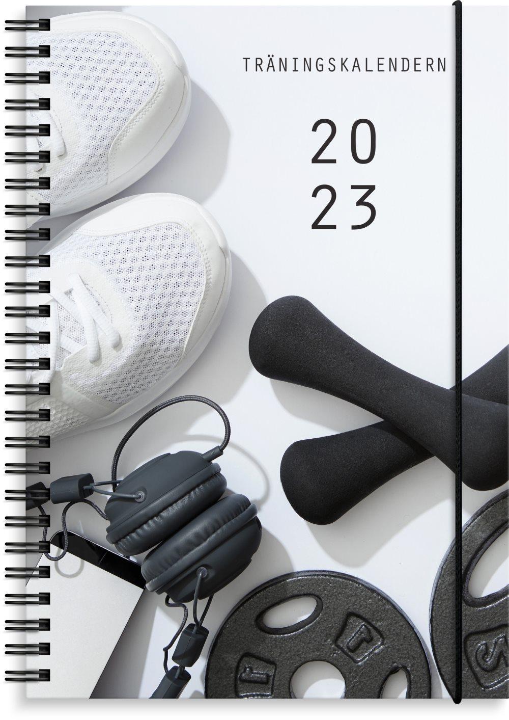 Kalender A5 2023 Träningskalendern Burde