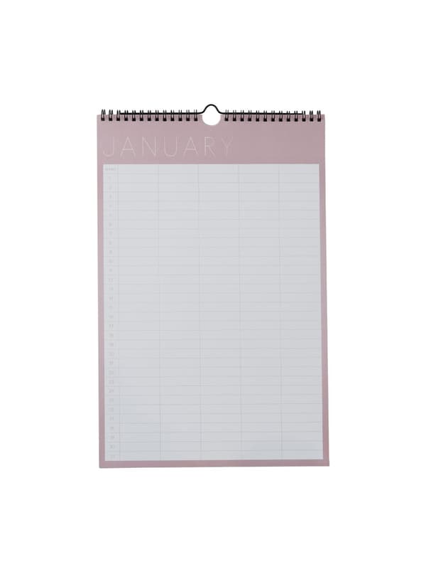 Monthly Planner Lavender, Odaterad, Design Letters