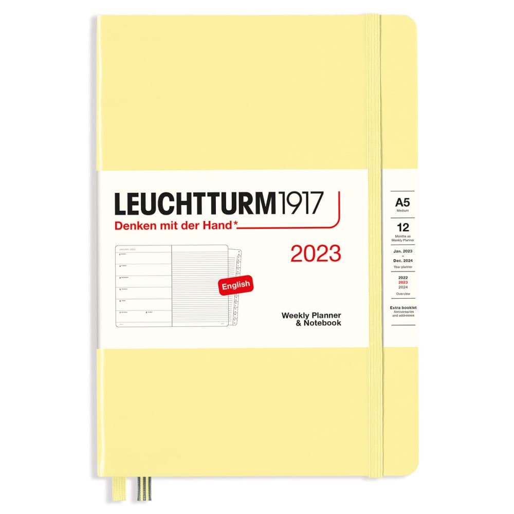 Kalender 2023 A5 Vanilla Leuchtturm1917