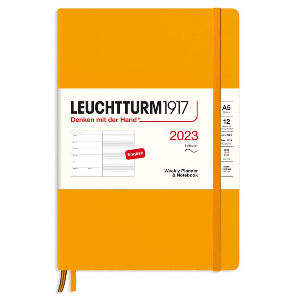 Kalender 2023 A5 Soft Rising Sun Leuchtturm1917