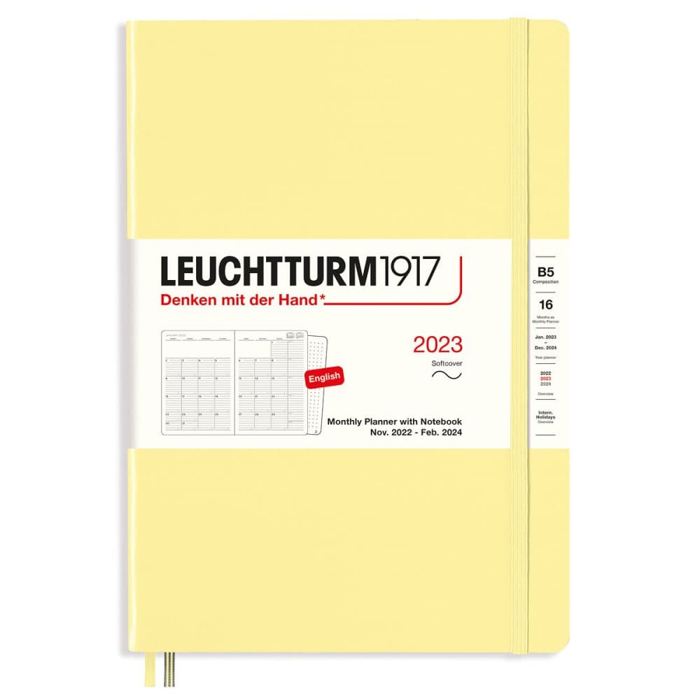 Kalender 2023 B5 16m. Vanilla Leuchtturm1917