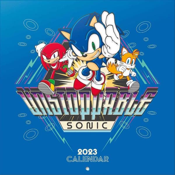 Sonic The Hedgehog 2023 Calendar CDON