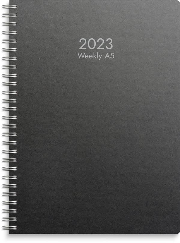 Kalenteri A5 Weekly Eco 2023 Burde