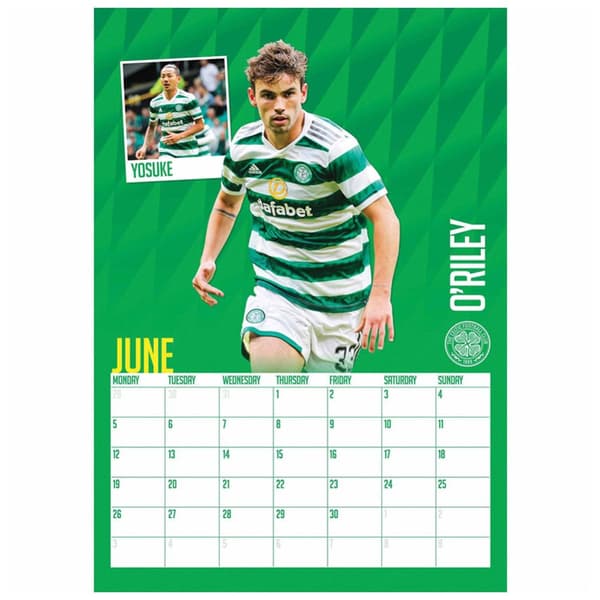 Celtic FC 2023 A3 Wall Calendar CDON