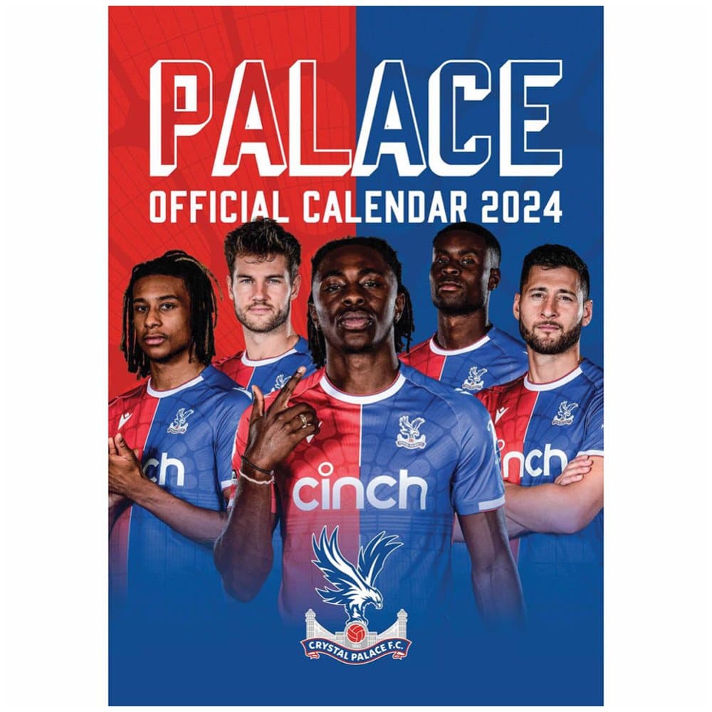 Crystal Palace FC 2024 A3 Väggkalender CDON