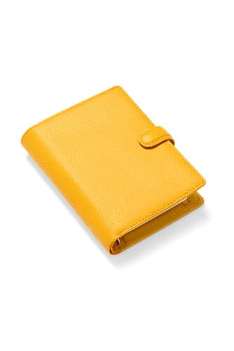 Systemkalender Pocket Finsbury Gul Filofax