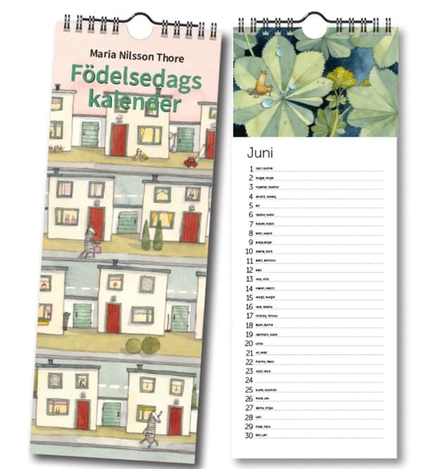 Fødselsdagskalender Udatert Maria Nilsson Thore