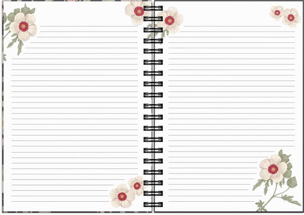 Kalender 2025 A6 Life Planner Floral Grieg