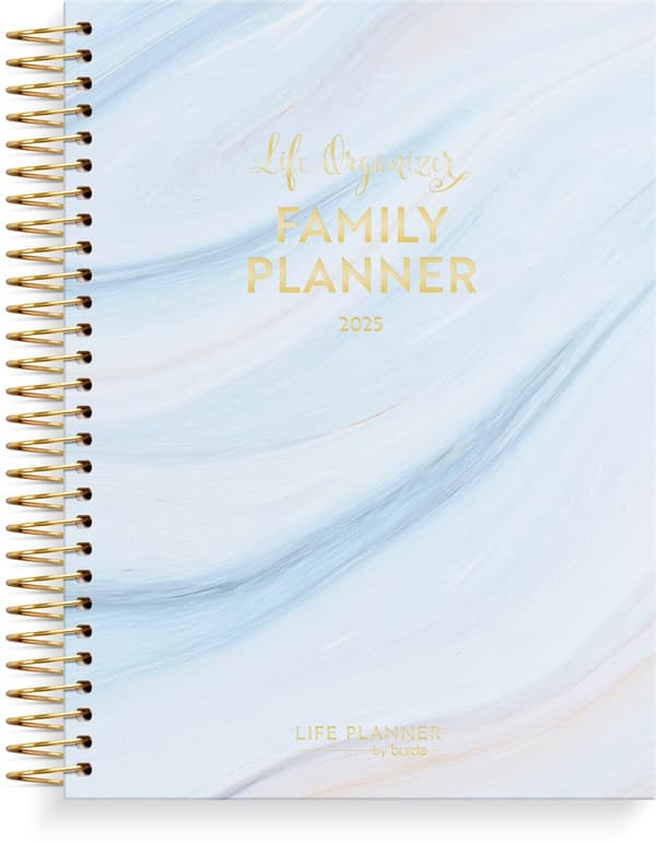 Kalenteri 2025 Life Organizer Family Planner Burde