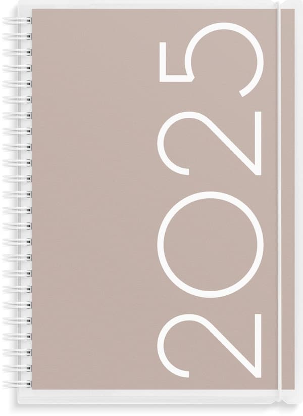 Kalenteri 2025 A5 Weekly 4 in 1 Burde