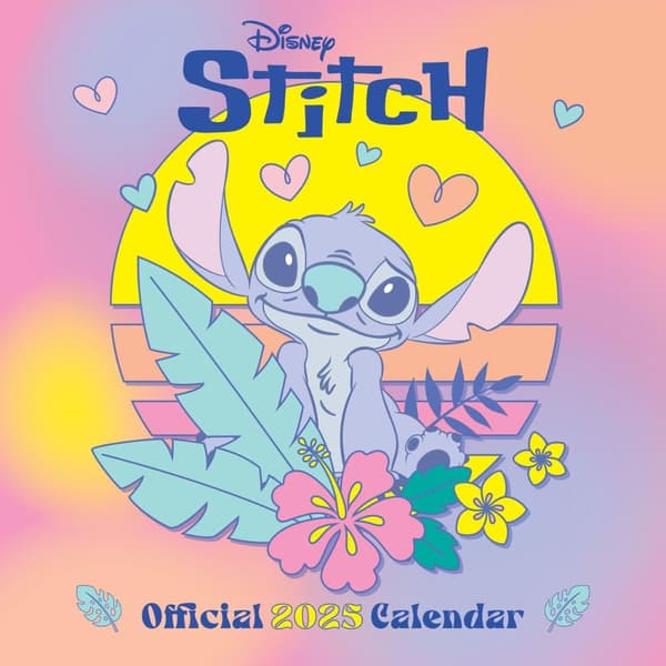 Agenda Familiare 2025 Lilo & Stitch - 30x30 Cm, Design Piramidale, Per Organizzazione Casa - Foto 12