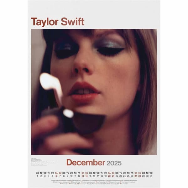 Taylor Swift 2025 A3 Wall Calendar