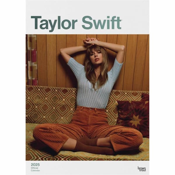 Taylor Swift 2025 A3 Väggkalender Multicoloured 42cm x 30cm