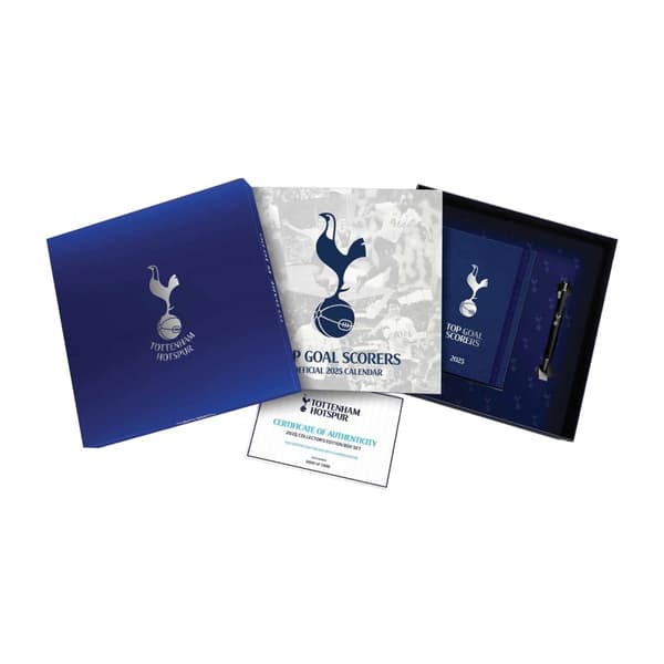 Tottenham Hotspur FC Collector´s Edition 2025 Crest Gift Set White/Navy Blue One Size