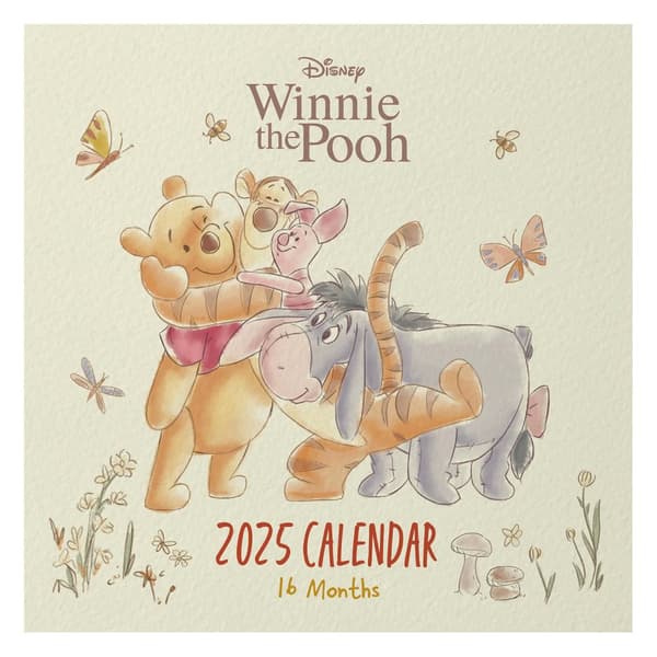 Winnie The Pooh 2025 Square Calendar Multicoloured One Size CDON Winnie The Pooh 2025 Square Calendar Multicoloured One Size CDON
