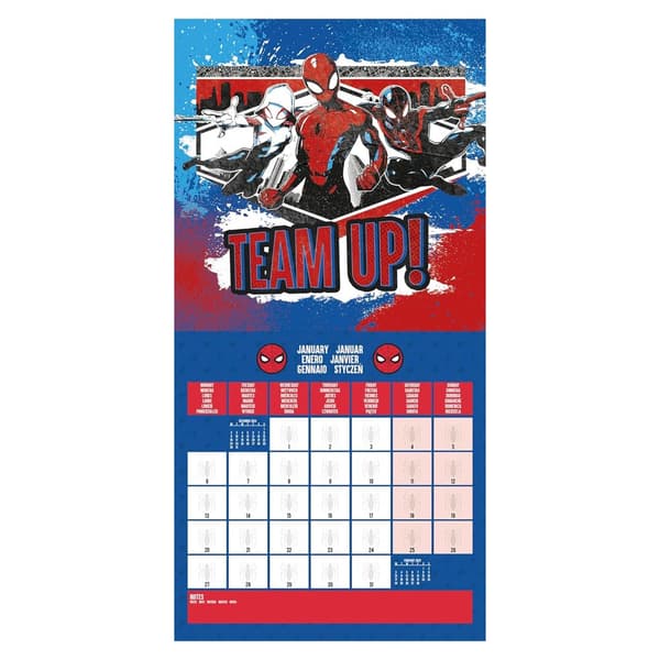 Spider-Man 2025 Square Calendar