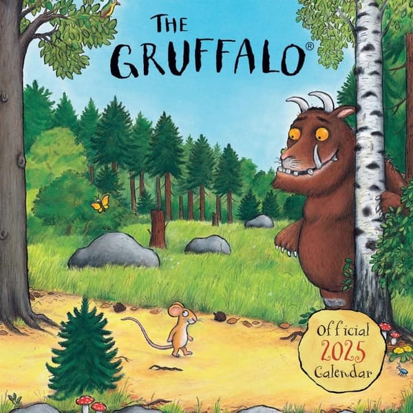 The Gruffalo 2025 Square Wall Calendar Multicoloured One Size
