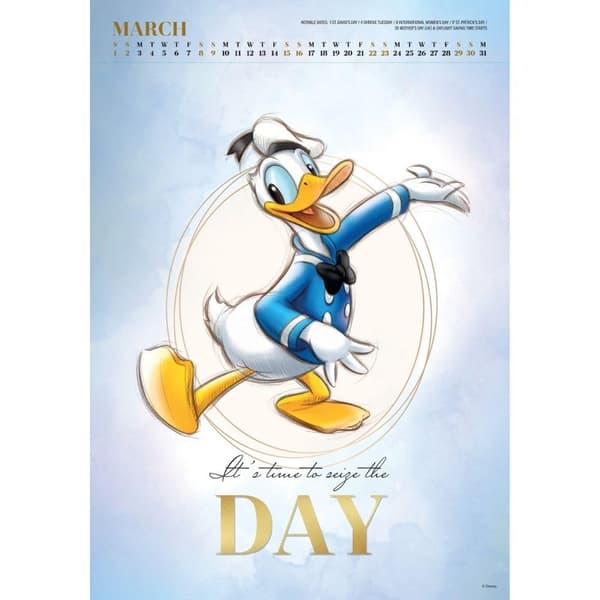 Disney Deluxe 2025 Väggkalender