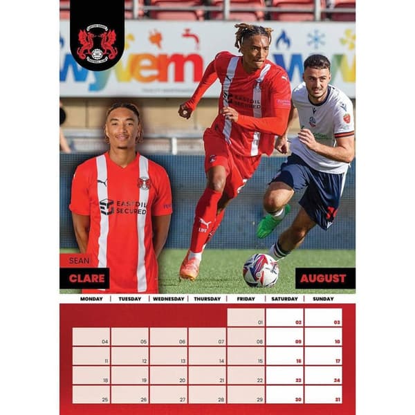 Leyton Orient FC 2025 A3 Wall Calendar