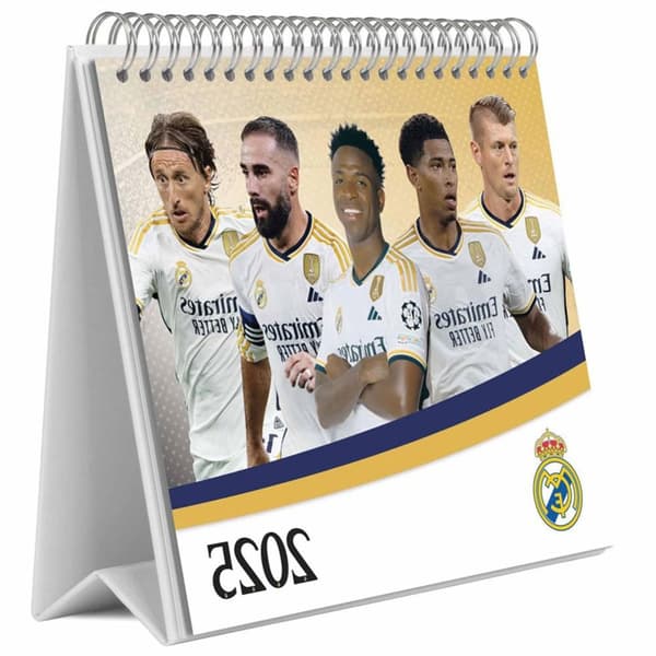 Real Madrid CF 2025 Desktop Calendar