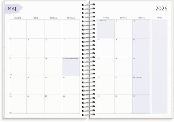Kalender 25/26 A5 Life Organizer Family Burde