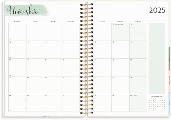 Kalender 25/26 A5 Life Organizer Burde