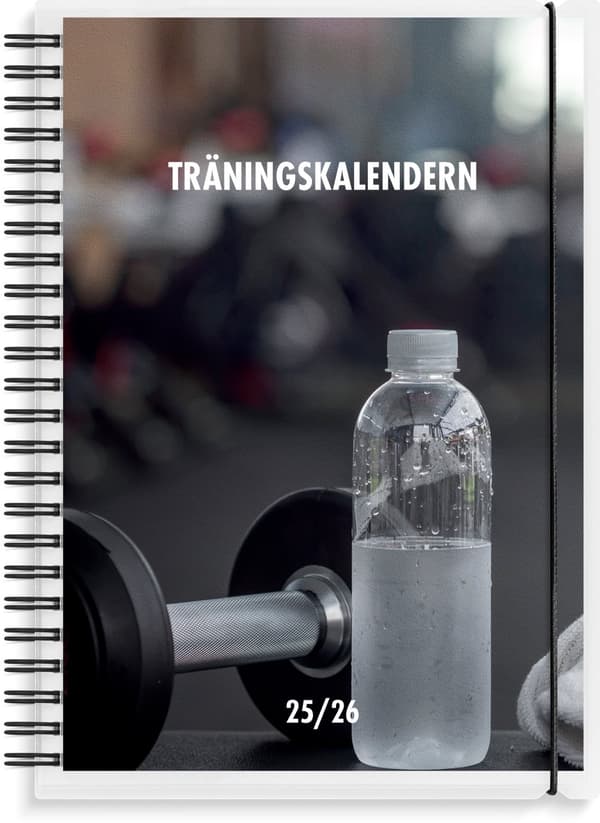 Kalender 25/26 A5 Träningskalender 2i1 Burde