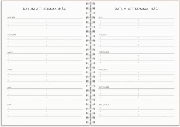 Kalender 25/26 A5 Plan more Burde