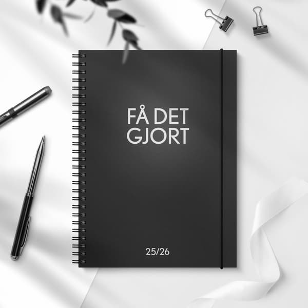 Kalender 25/26 A5 Få det gjort Burde