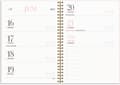 Miniatyrbillede 2 af 7: Kalender 25/26 Life Planner Pink Horisontell Burde