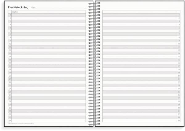 Kalender 25/26 Lärarkalendern Burde