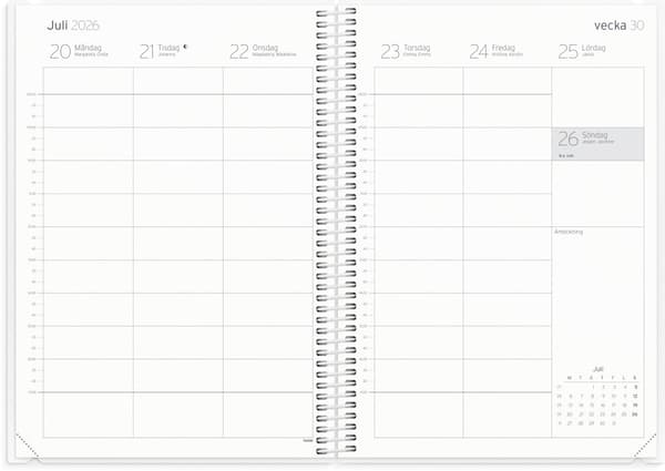 Kalender 25/26 Stora Lärarkalendern Burde