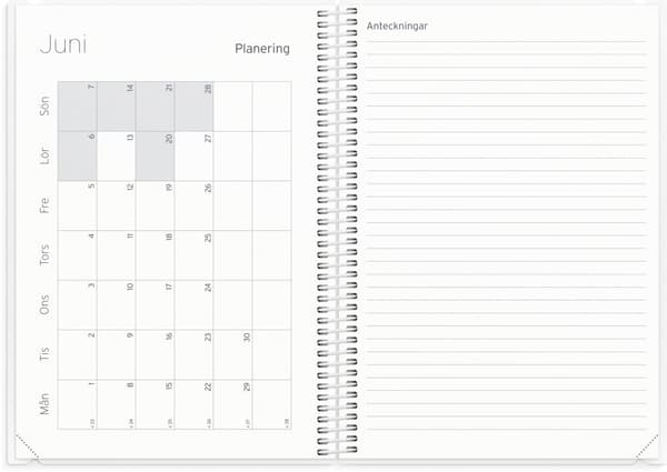Kalender 25/26 Stora Lärarkalendern Burde