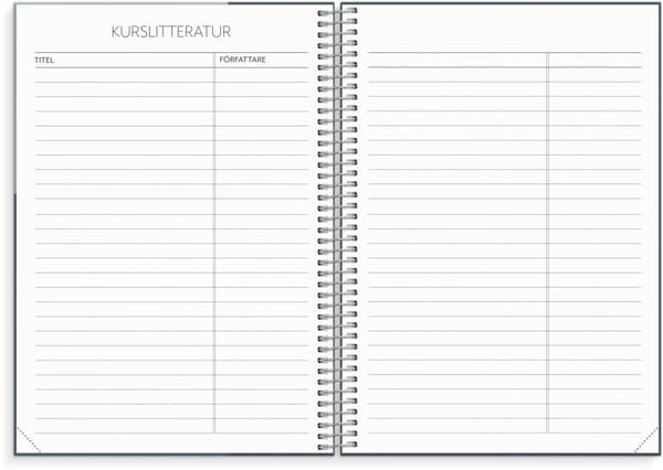 Kalender 25/26 Student Planner Burde