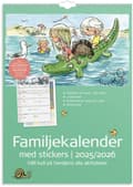 Miniatyrbild 1 av 5: Familjekalender 25/26 Stickers Burde