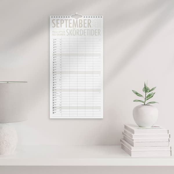 Familjekalender 25/26 TrendArt Burde