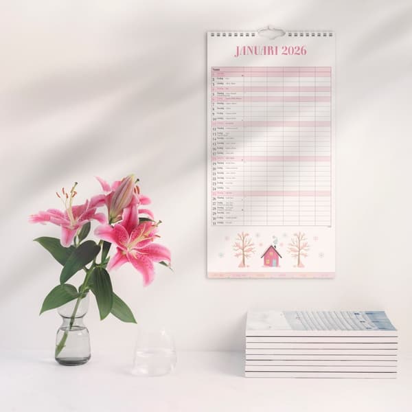Familjekalender 25/26 Annies Burde