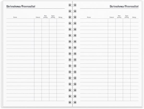 Kalender 25/26 Lilla Studieåret Fashion Line Burde