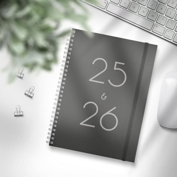 Kalender 25/26 A5 Study Stone Burde