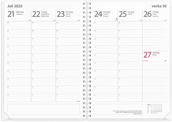Kalender 25/26 A5 Study 4i1 Burde