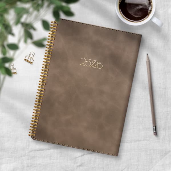 Kalender 25/26 A5 Senator Twist mocca Burde