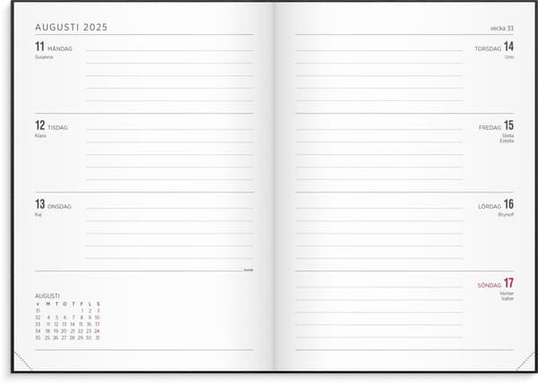 Kalender 25/26 A5 Senator Vega Burde