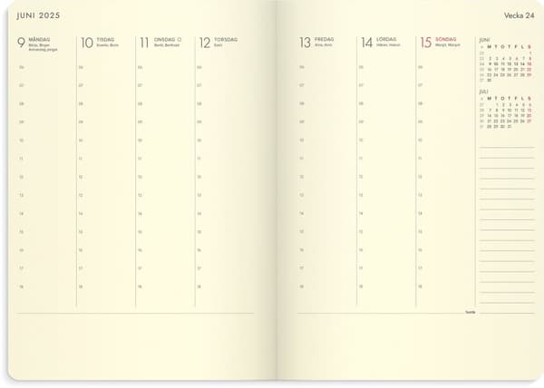 Kalender 25/26 Agency Forma Deluxe Burde