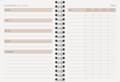 Miniatyrbilde 4 av 6: Kalender 25/26 A6 Gray Marble 18 mnd Almanacksförlaget