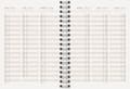 Miniatyrbilde 6 av 6: Kalender 25/26 A6 Gray Marble 18 mnd Almanacksförlaget