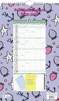 Miniatyrbilde 1 av 2: Familie-veggkalender 25/26 18 mnd 5 kolonner Almanacksförlaget
