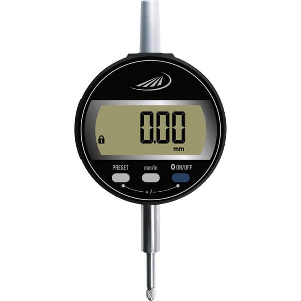 HELIOS PREISSER 1722 502 Mätur med digital display 12.5 mm Avläsning: 0.01 mm