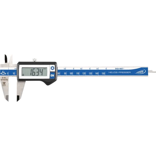 HELIOS PREISSER DIGI-MET 1326417 Digitalt skjutmått 150 mm IP67