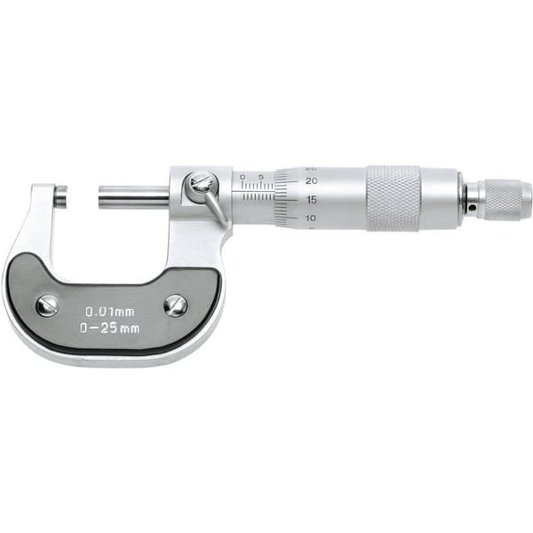 Horex 2304510 Mikrometer 0 - 25 mm Avläsning: 0.01 mm DIN 863-1
