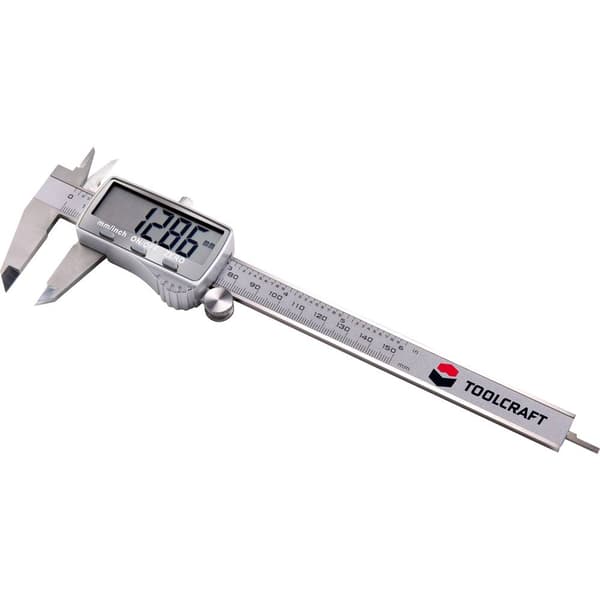 TOOLCRAFT TO-5664642 Digitalt skjutmått 150 mm